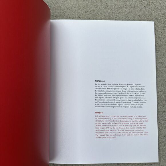 Pasta Secrets of Italian Women HC Book Recipes Photography English & Italian - Picture 9 of 16